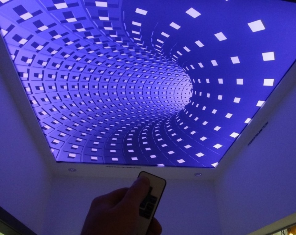 Заказать 3d натяжные потолки в г. Пангоды